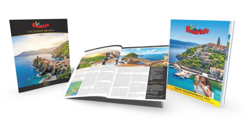 Die Fredrich Reisekataloge